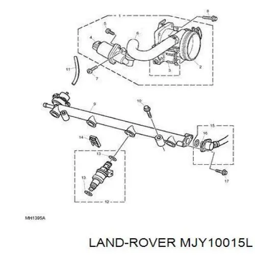  Land Rover MJY10015L цена, от 8.87 USD