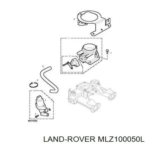  Land Rover MLZ100050L цена, от 50.85 USD