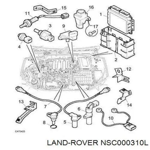 Купить NSC100932 Land Rover ДПРВ