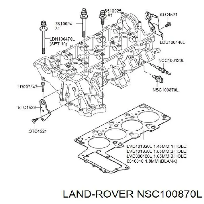 NSC100870L Land Rover
