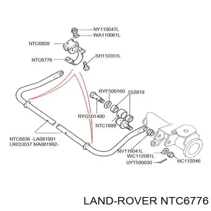  NTC6776 Land Rover