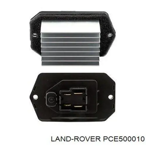 Resistor (resistência) de ventilador de forno (de aquecedor de salão) para Land Rover Range Rover (L320)