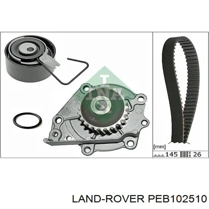 Помпа охлаждения Land Rover PEB102510 цена, от 28.47 USD