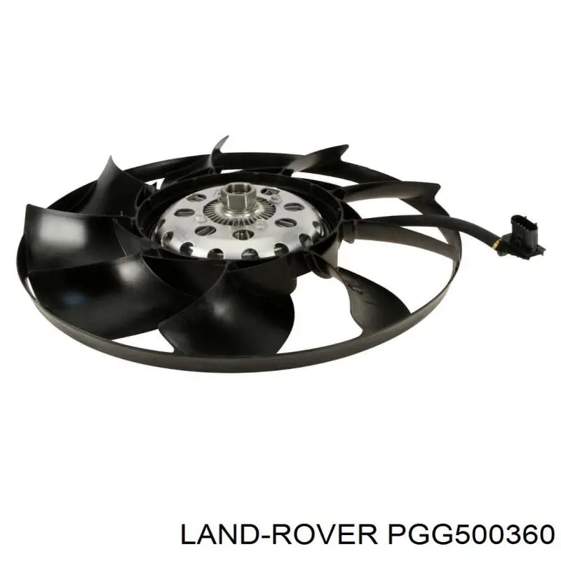 PGG500360 Land Rover ventilador elétrico de esfriamento montado (motor + roda de aletas)