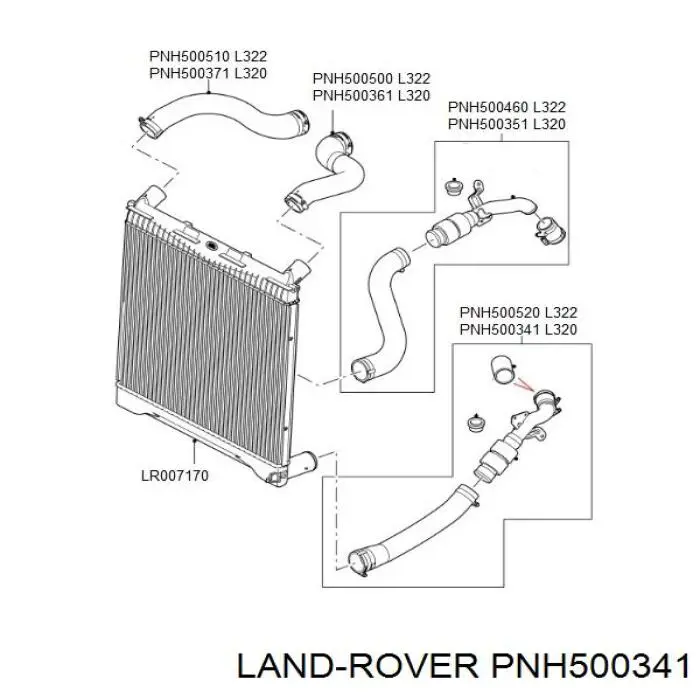 PCH503040 Land Rover 