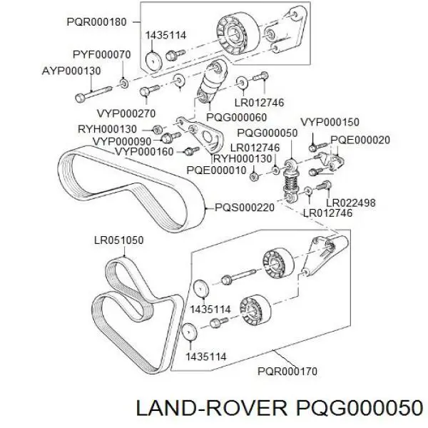 PQG000050 Land Rover 