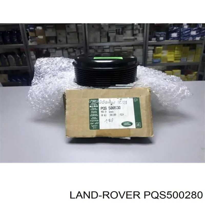 Шкив вискомуфты (крыльчатки) системы охлаждения на Land Rover Discovery III 
