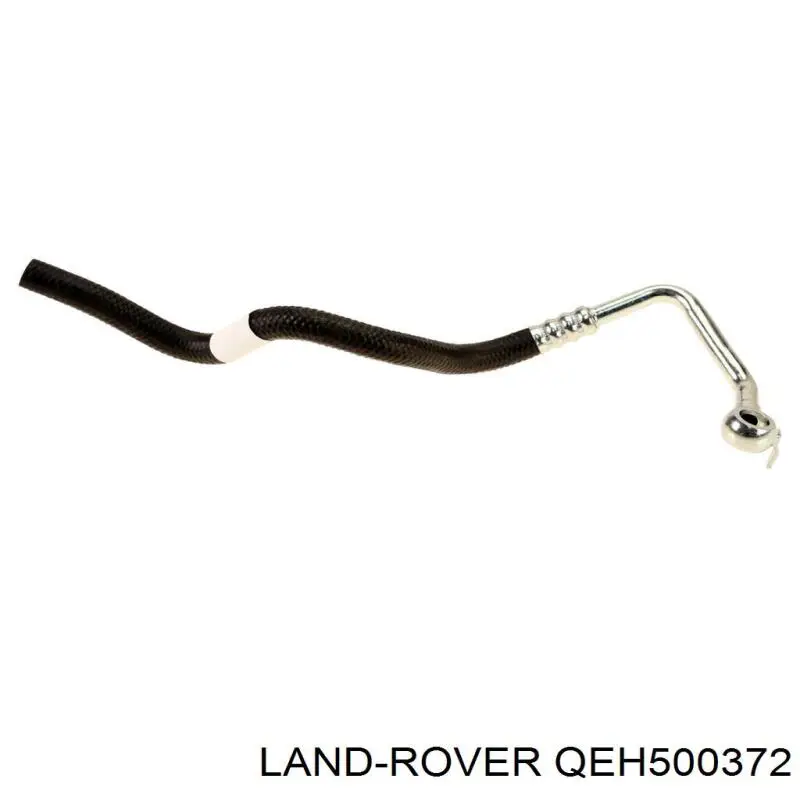 QEH500372 Land Rover шланг гур низкого давления, от рейки (механизма к радиатору)