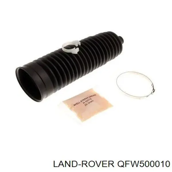 QFW500010 Land Rover bota de proteção do mecanismo de direção (de cremalheira)