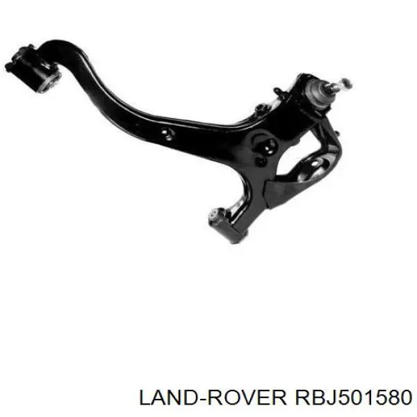 RBJ501580 Land Rover braço oscilante inferior direito de suspensão dianteira