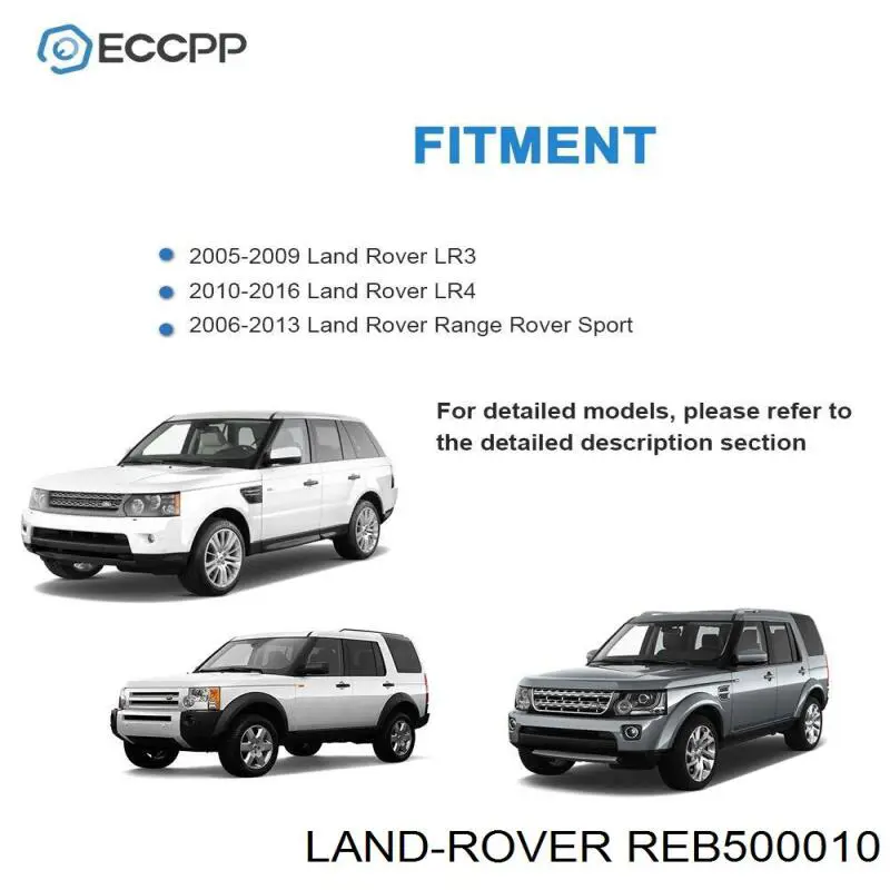 Стойка амортизатора передняя Land Rover REB500010 цена, от 636.69 USD