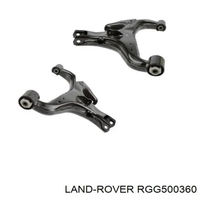RGG500360 Land Rover braço oscilante inferior direito de suspensão traseira