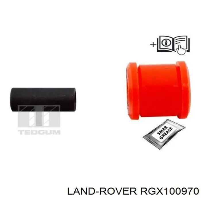 Сайлентблок поперечного рычага заднего наружный Land Rover RGX100970 цена, от 21.46 USD