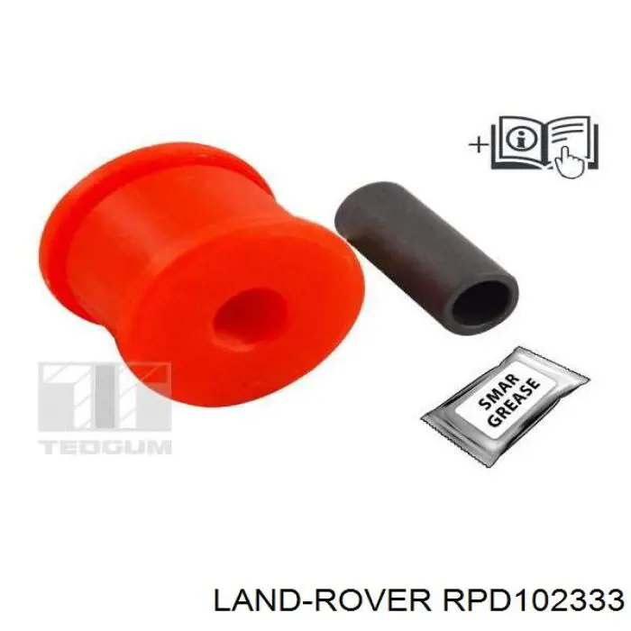 Амортизатор задний RPD102333 Land Rover