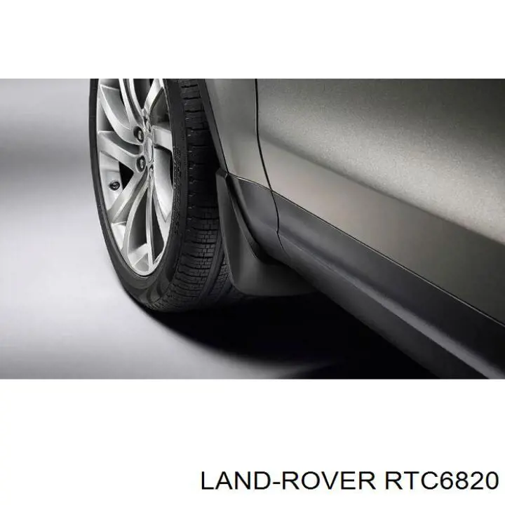 Брызговики передние, комплект на Land Rover Discovery II 