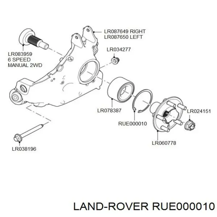 RUE000010 Land Rover 