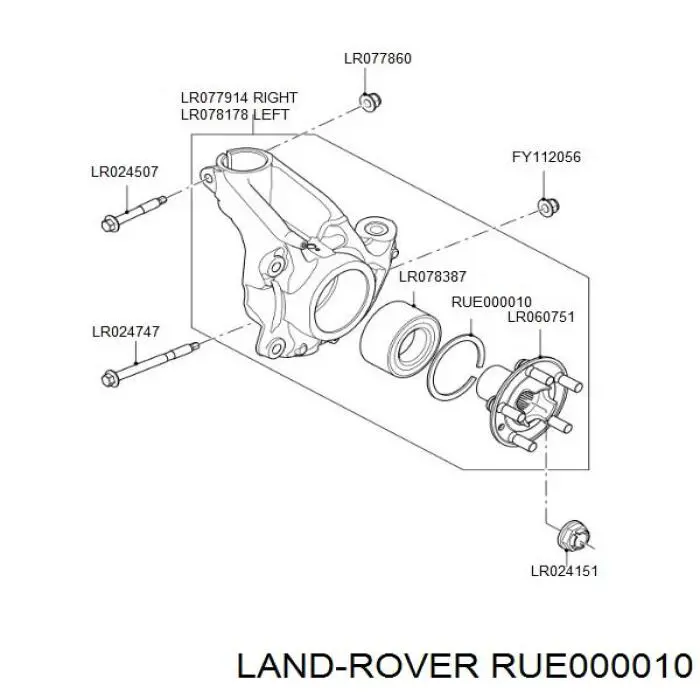  Land Rover RUE000010 цена, от 9.36 USD