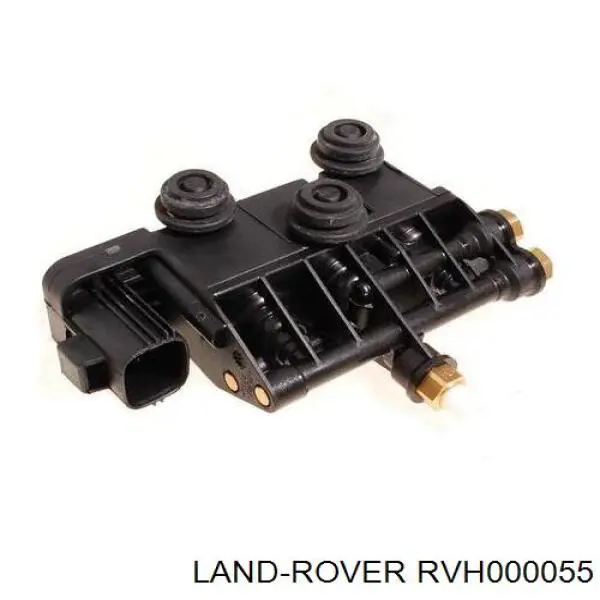 Блок клапанов регулируемой подвески задний на Land Rover Discovery IV 