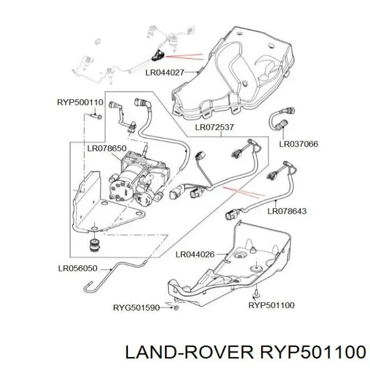 RYP501100 Land Rover 