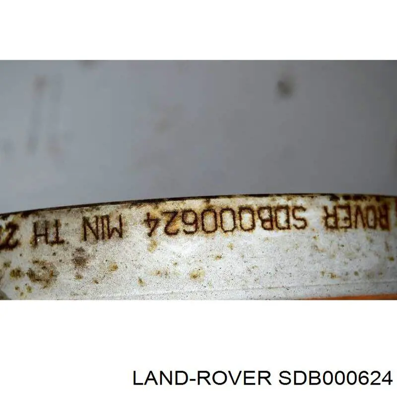 Передние тормозные диски SDB000624 Land Rover
