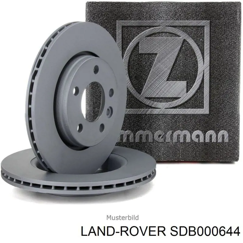 Купить SDB000644 Land Rover Диск тормозной задний