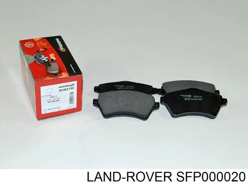 Купить SFP000020 Land Rover Колодки тормозные