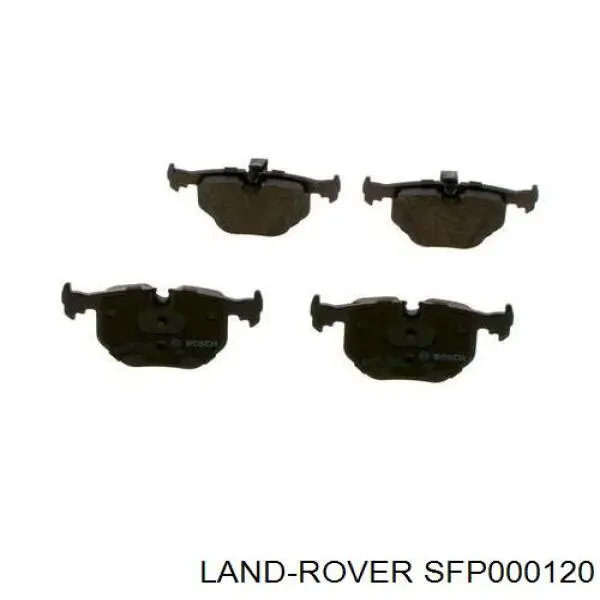 Колодки на гальмо задній дисковий SFP000120 Land Rover