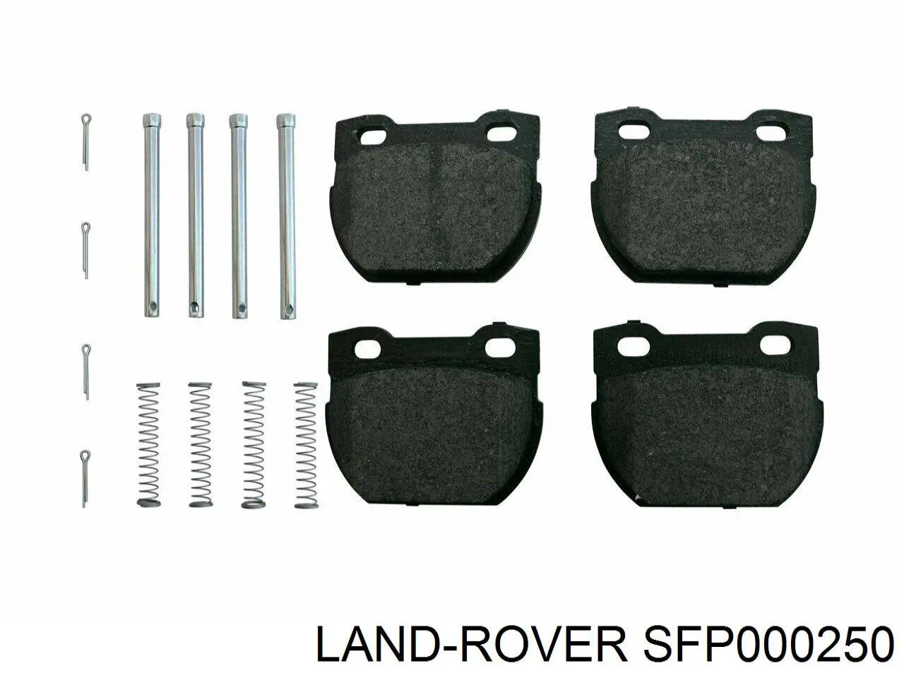 Купить SFP000250 Land Rover Колодки тормозные задние, дисковые