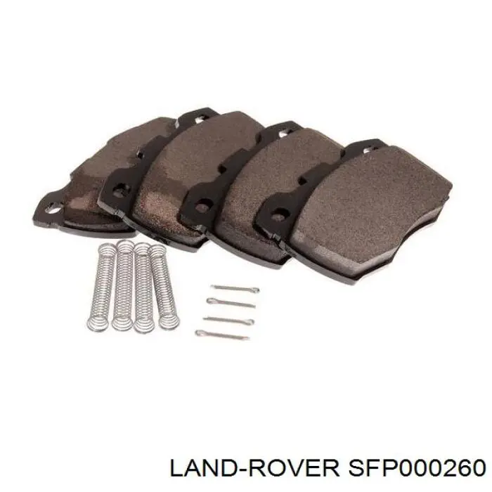 Передние тормозные колодки SFP000260 Land Rover