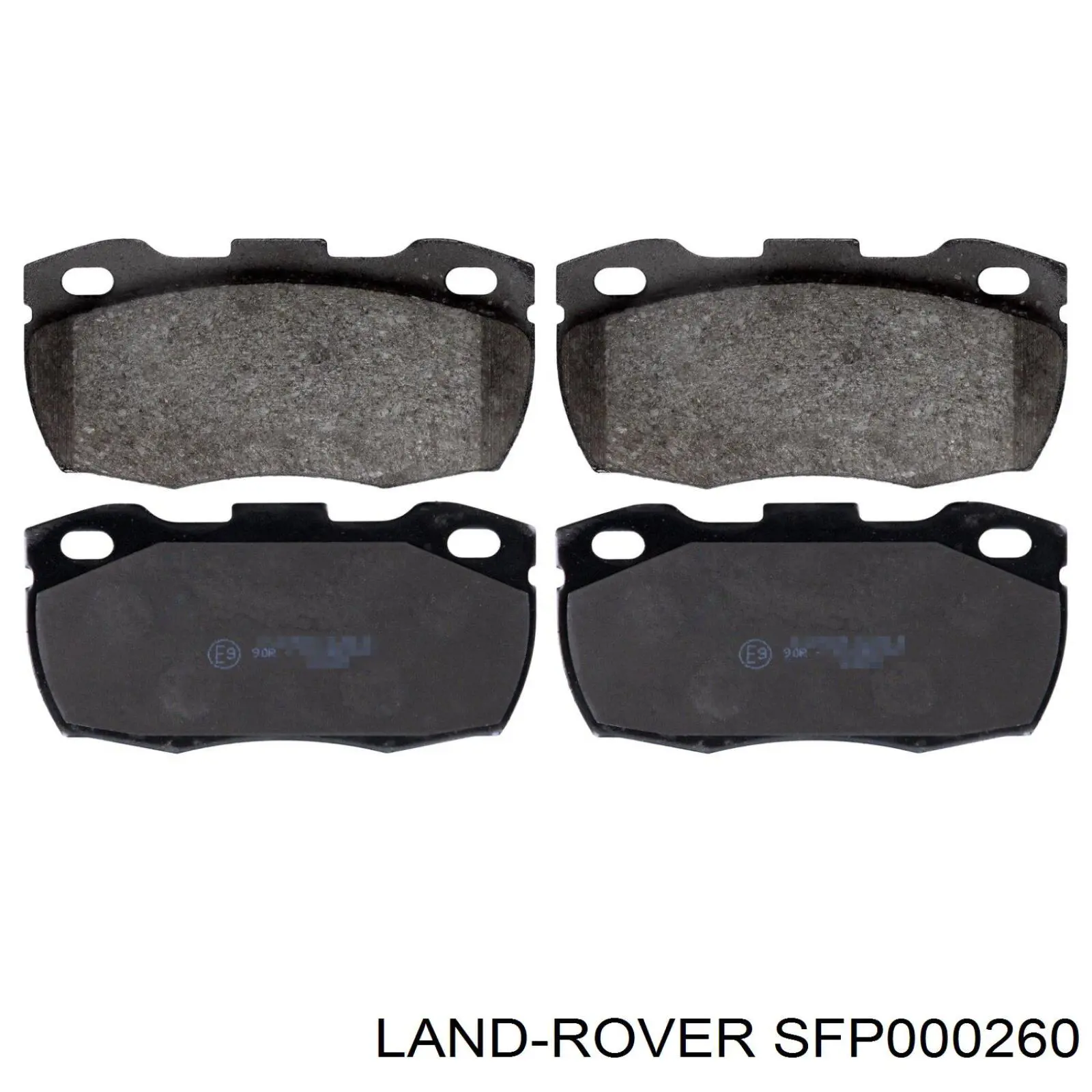 SFP000260 Land Rover Колодки передние