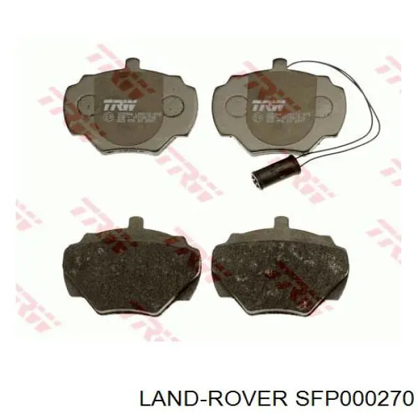 Купить SFP000270 Land Rover Колодки тормозные задние, дисковые