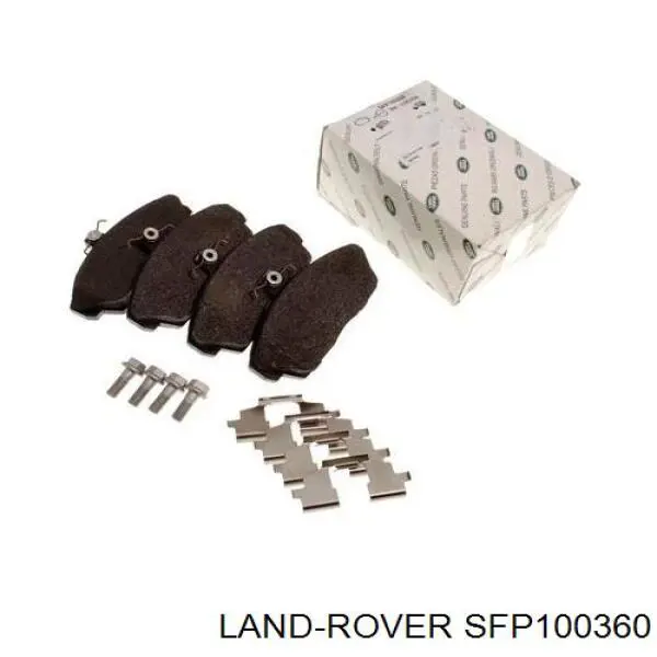 Передние тормозные колодки SFP100360 Land Rover