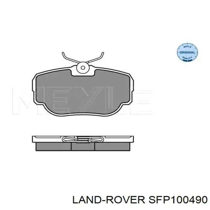 Колодки дисковые  Land Rover SFP100490 цена, от 28.35 USD