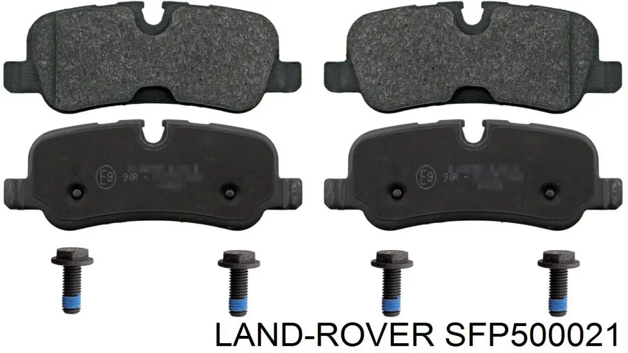 Задние тормозные колодки SFP500021 Land Rover