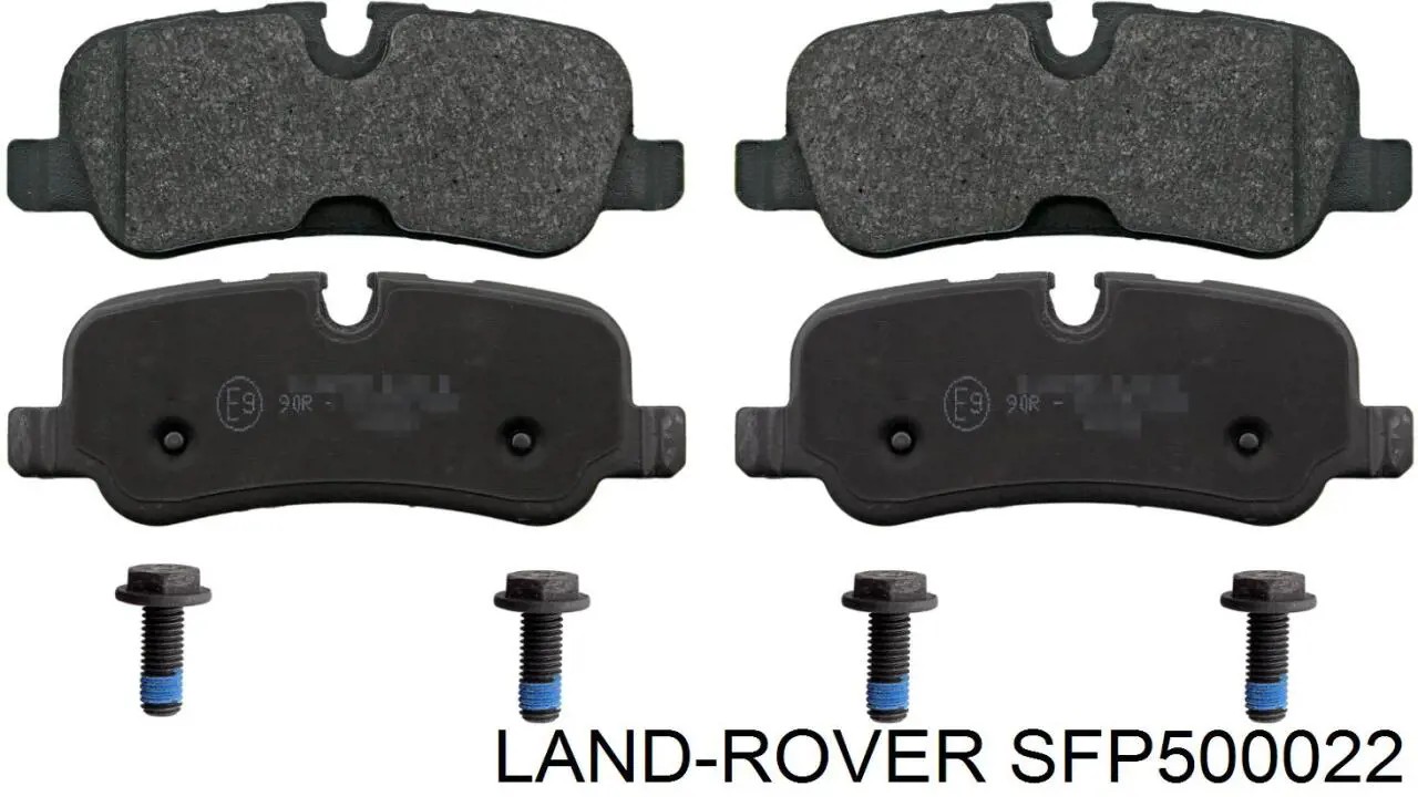 Задние тормозные колодки SFP500022 Land Rover