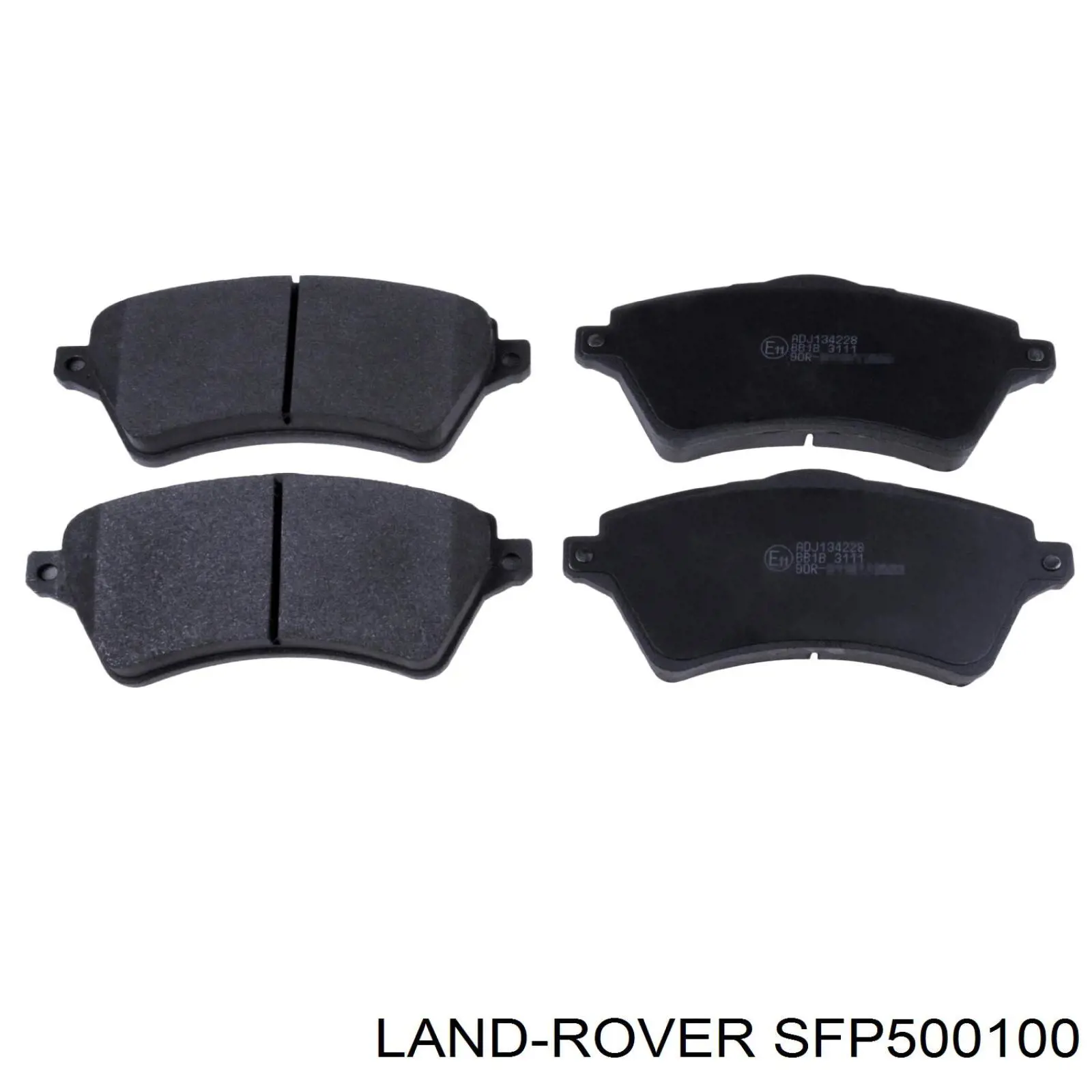 SFP500100 Land Rover колодки тормозные передние дисковые