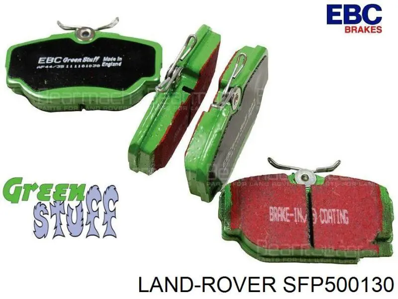 Колодки дисковые  Land Rover SFP500130 цена, от 28.38 USD