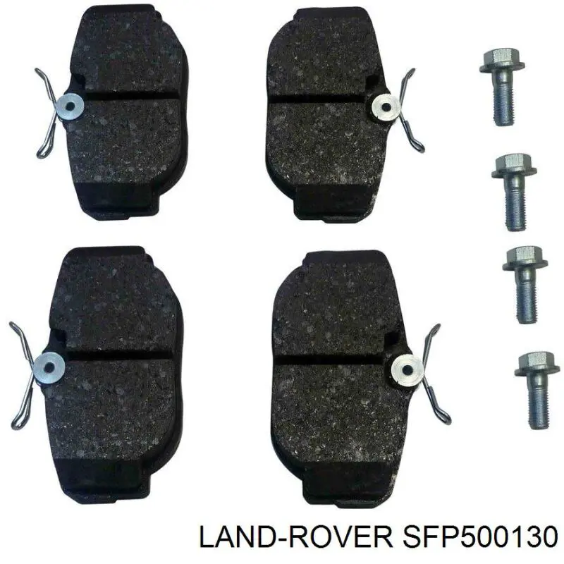 SFP500130 Land Rover колодки тормозные задние дисковые