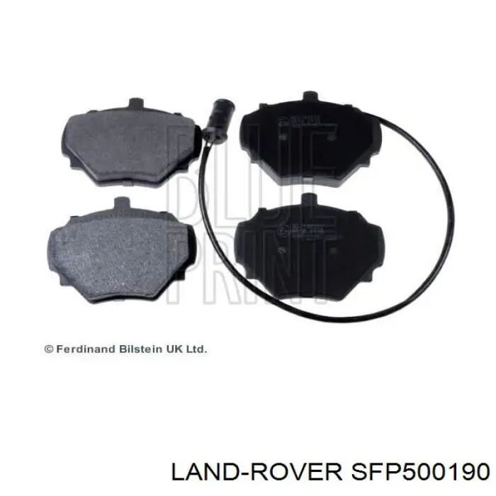 Задние тормозные колодки SFP500190 Land Rover