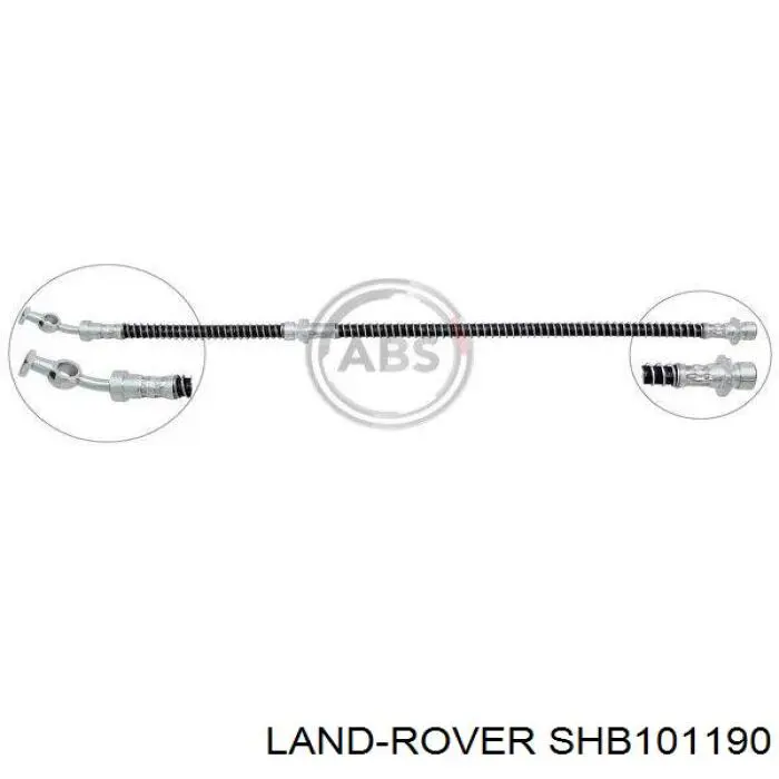 Шланг тормозной передний SL5556 ABS
