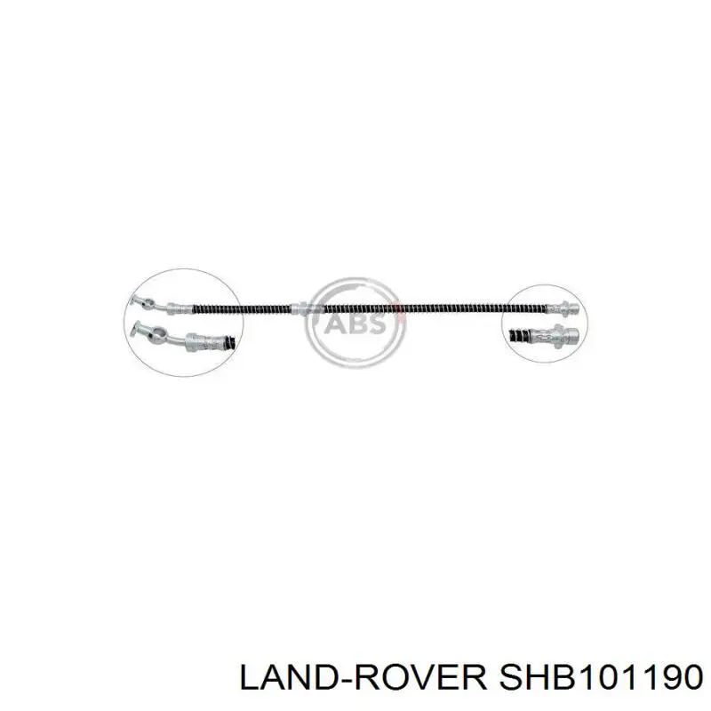 Шланг тормозной передний ABS SL5556