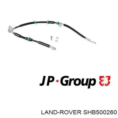 Шланг тормозной передний левый SHB500260 Land Rover