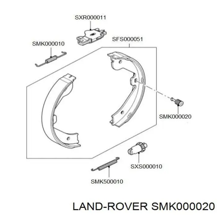  Land Rover SMK000020 цена, от 17.80 USD