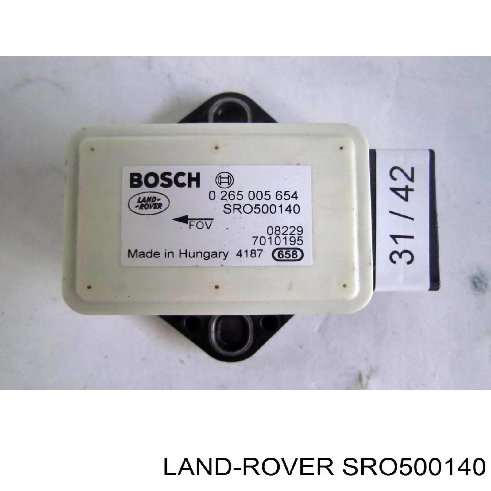 Датчик поперечного ускорения (ESP) Land Rover SRO500140 цена, от 7.60 USD