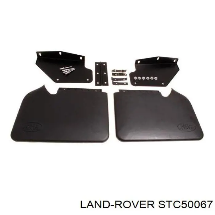 STC50067 Land Rover protetores de lama dianteiros, kit