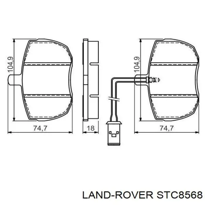 STC8568 Land Rover