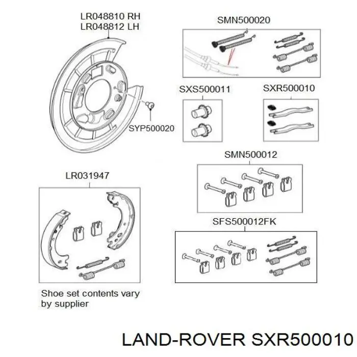Купить SXR500010 Land Rover 