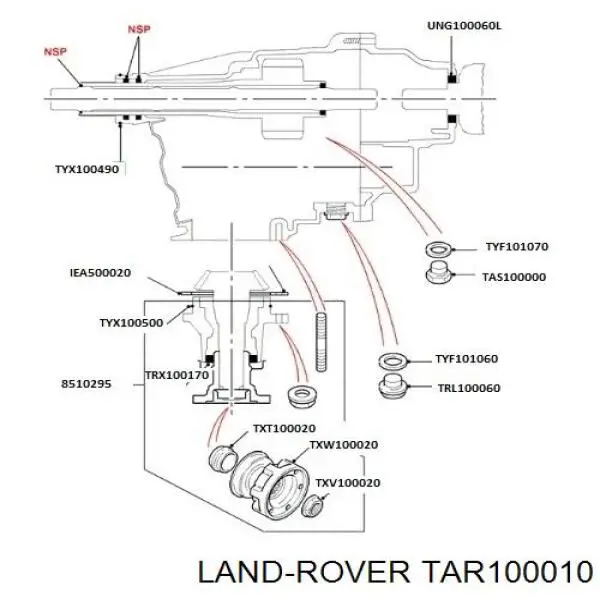 TAR100010 Land Rover 