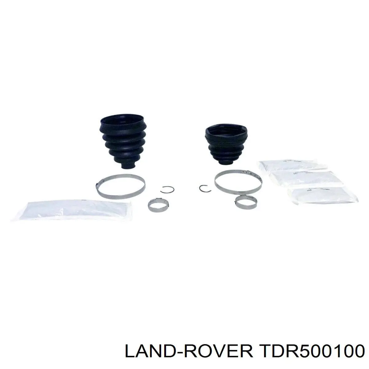 TDR500100 Land Rover botas de proteção de juntas homocinéticas do semieixo dianteiro, kit