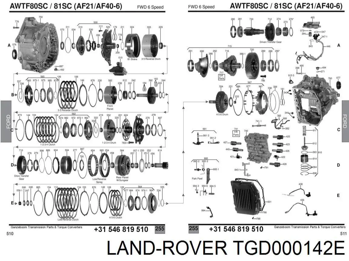 TGD000142E Land Rover 